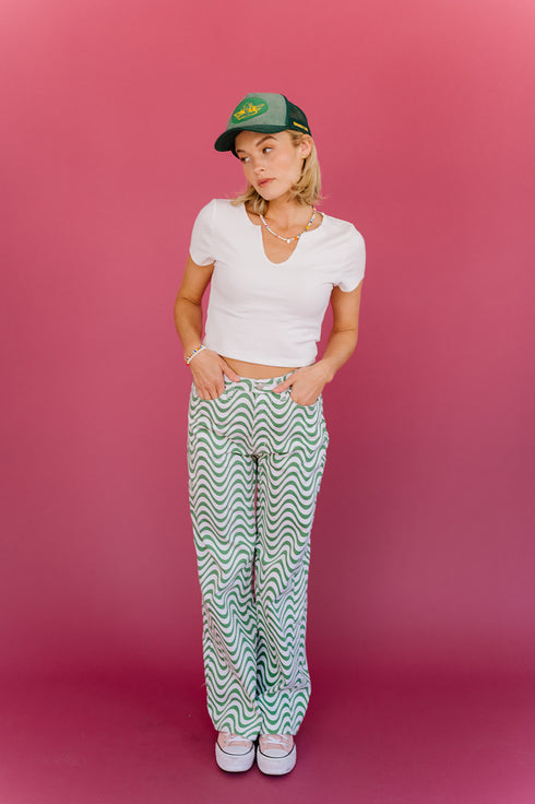 Holy Grail Top // White